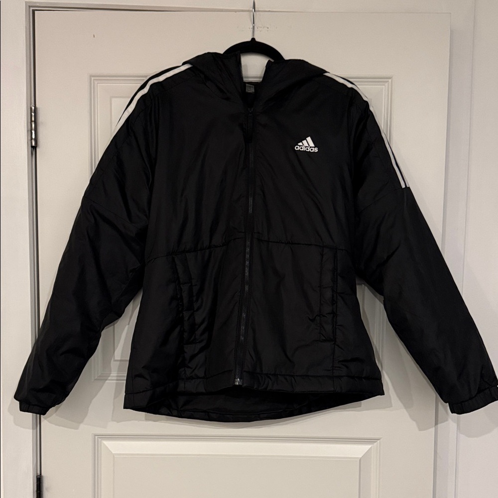 Adidas Essentials Insulated Hooded Jacket Size Large